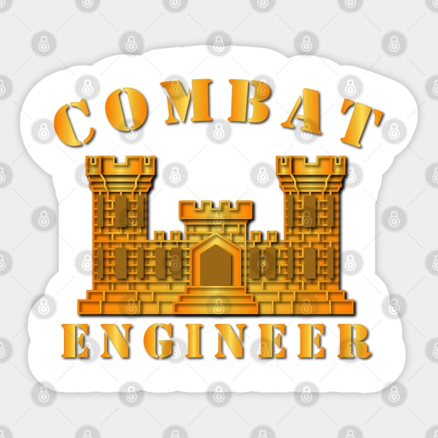 Combat Engineer Sticker by twix123844